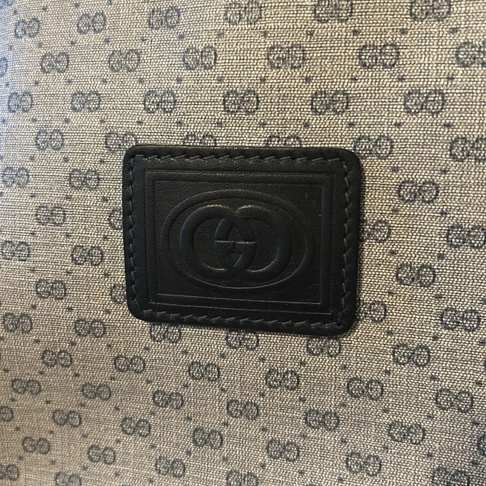 GUCCI Vintage Hobo monogram canvas bag EUC - Picture 2 of 16